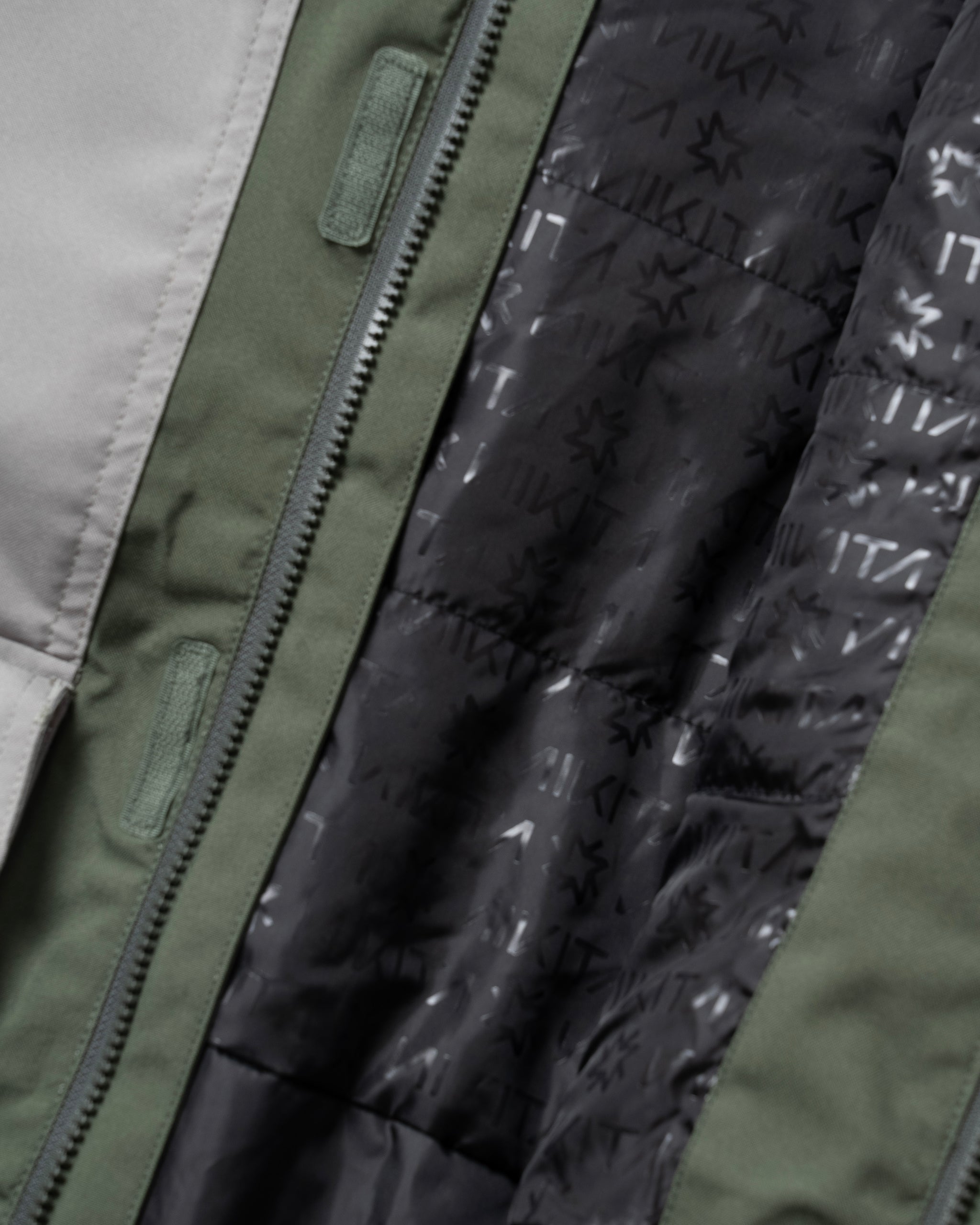 極美品★CINOH｜定価8万 キャメル NO COL PIPING JACKET BICOLOR MULTI FULL ZIP JACKET - KHAKI – Nikita Clothing